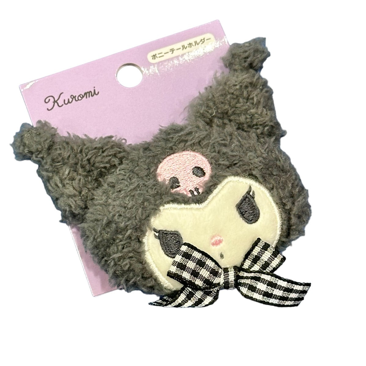 Kuromi "Face" Ponytail Holder