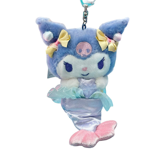 Kuromi "Mermaid" Keychain w/ Mascot Plush