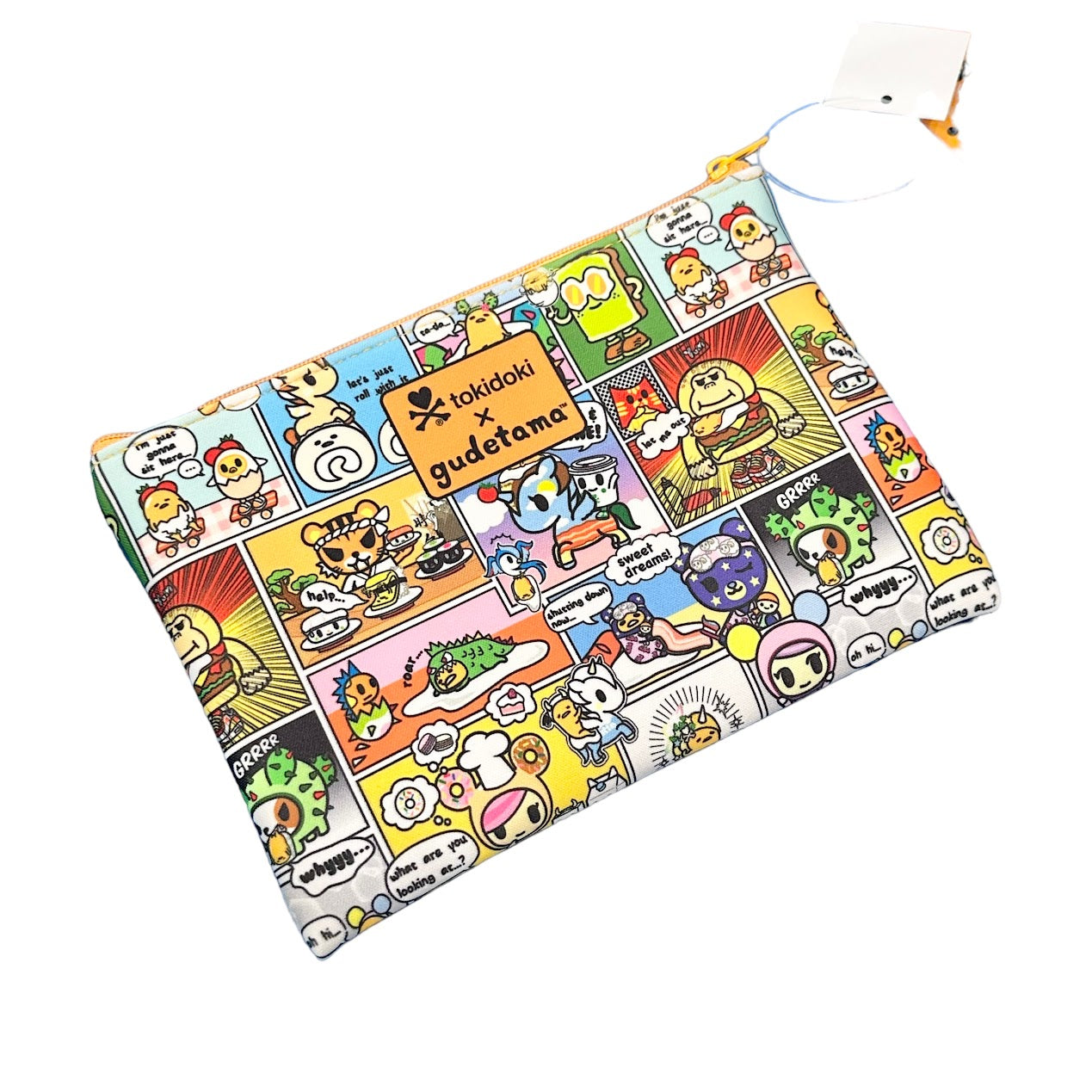 tokidoki x Gudetama "Comic" Pouch