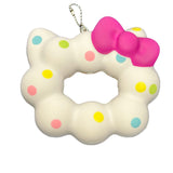 Hello Kitty Mochi Donut Squishy "Circle Sprinkles"
