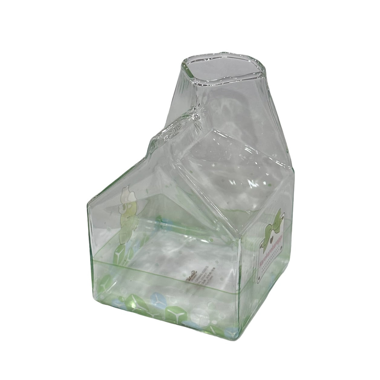 Keroppi Glass Milk Carton [LIMIT]