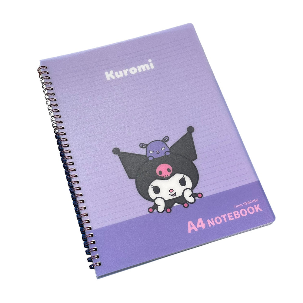 Kuromi 4 Notebook (Purple)