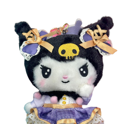 Kuromi Mascot Plush Keychain