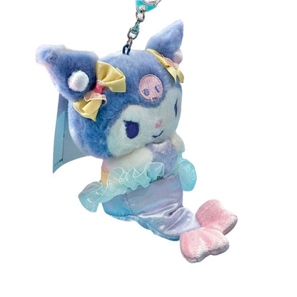 Kuromi "Mermaid" Keychain w/ Mascot Plush