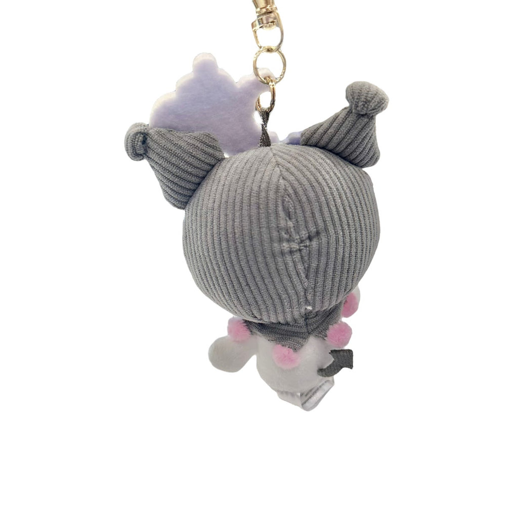 Kuromi Mascot Plush Keychain