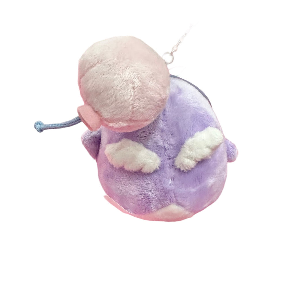 Tuxedosam "Balloon Dreams" Keychain w/ Mascot Plush (Purple)