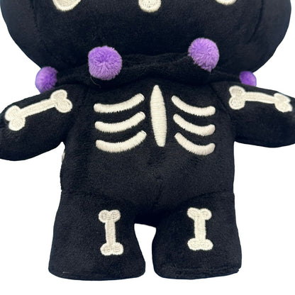 Kuromi GITD Skeleton 8" Plush