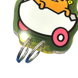 Gudetama "Land" Keychain