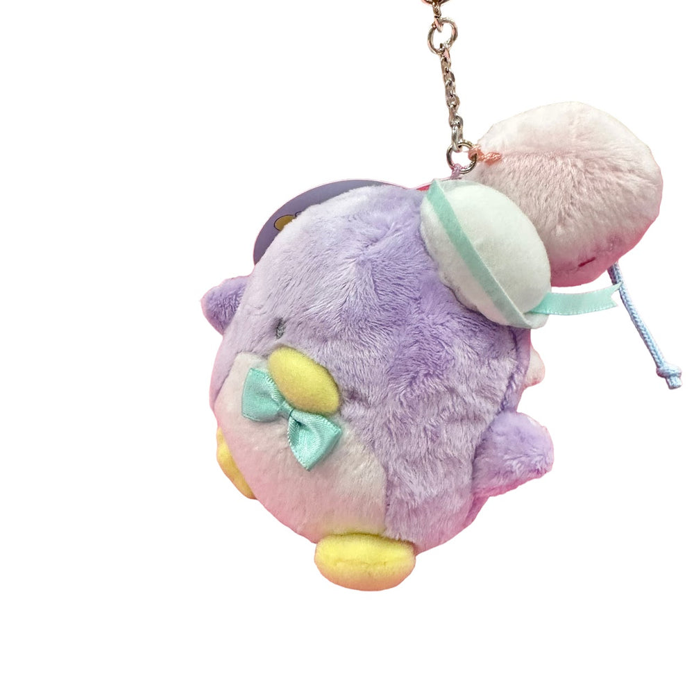 Tuxedosam "Balloon Dreams" Keychain w/ Mascot Plush (Purple)