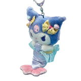 Kuromi "Mermaid" Keychain w/ Mascot Plush