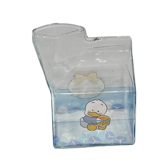 Ahiru No Pekkle Glass Milk Carton [LIMIT]