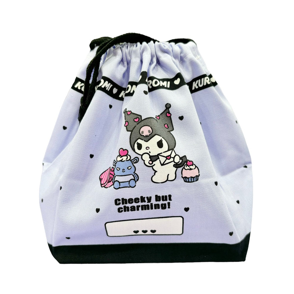 Kuromi Lunch Drawstring Bag