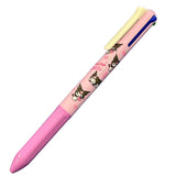 Sanrio Milky Change 4-Color Ballpoint Pen (Kuromi All Over Pattern)