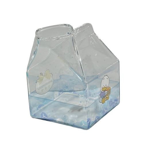Ahiru No Pekkle Glass Milk Carton [LIMIT]