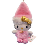 Hello Kitty Christmas Mascot Plush Ornament (Pink)