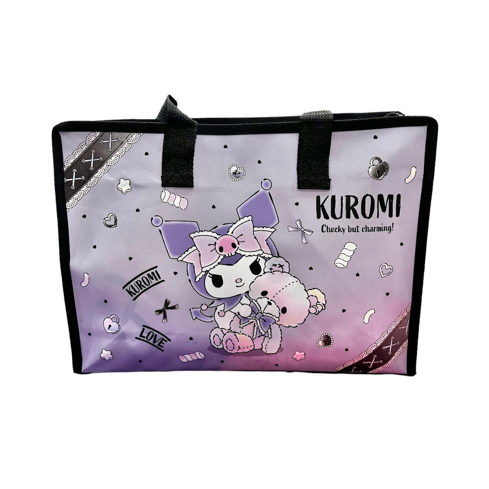 Kuromi "Happy Time" Tarpaulin Shopping Bag