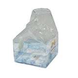 Ahiru No Pekkle Glass Milk Carton [LIMIT]