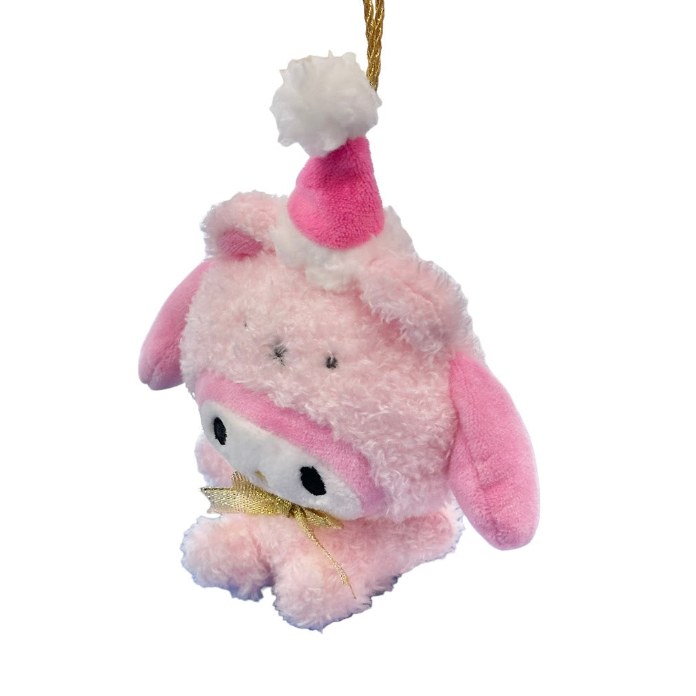 My Melody Christmas Mascot Plush Ornament
