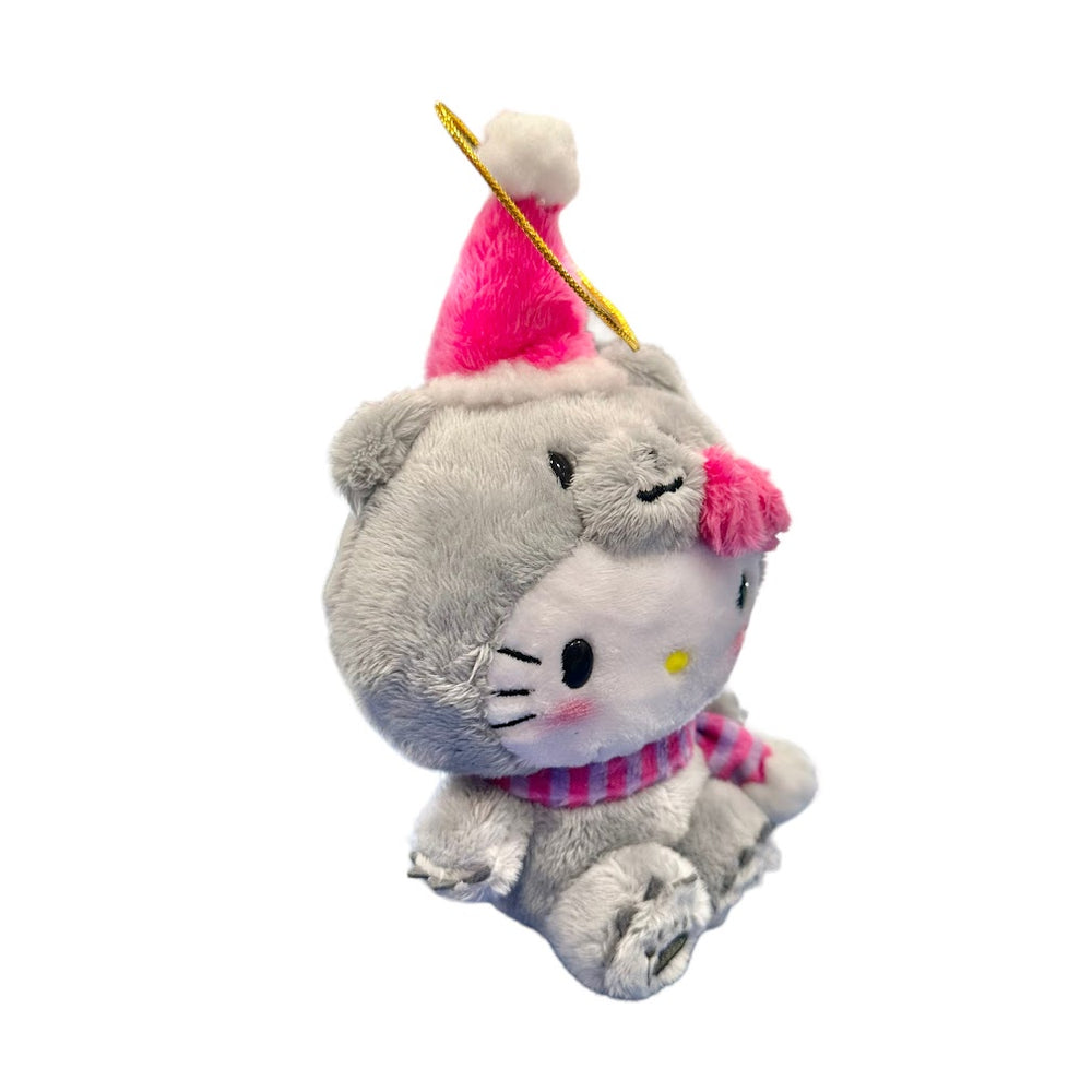 Hello Kitty "Black Polar Bear" Mascot Plush Ornament