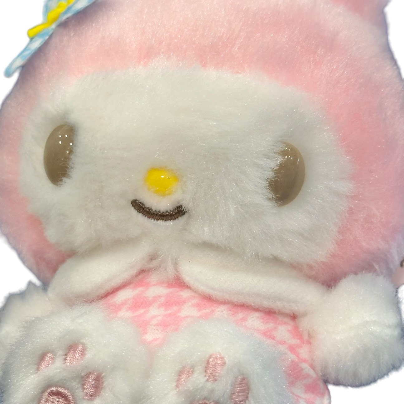 My Melody "Face" Keychain w/ Mascot