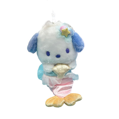 Pochacco "Mermaid" Keychain w/ Mascot Plush