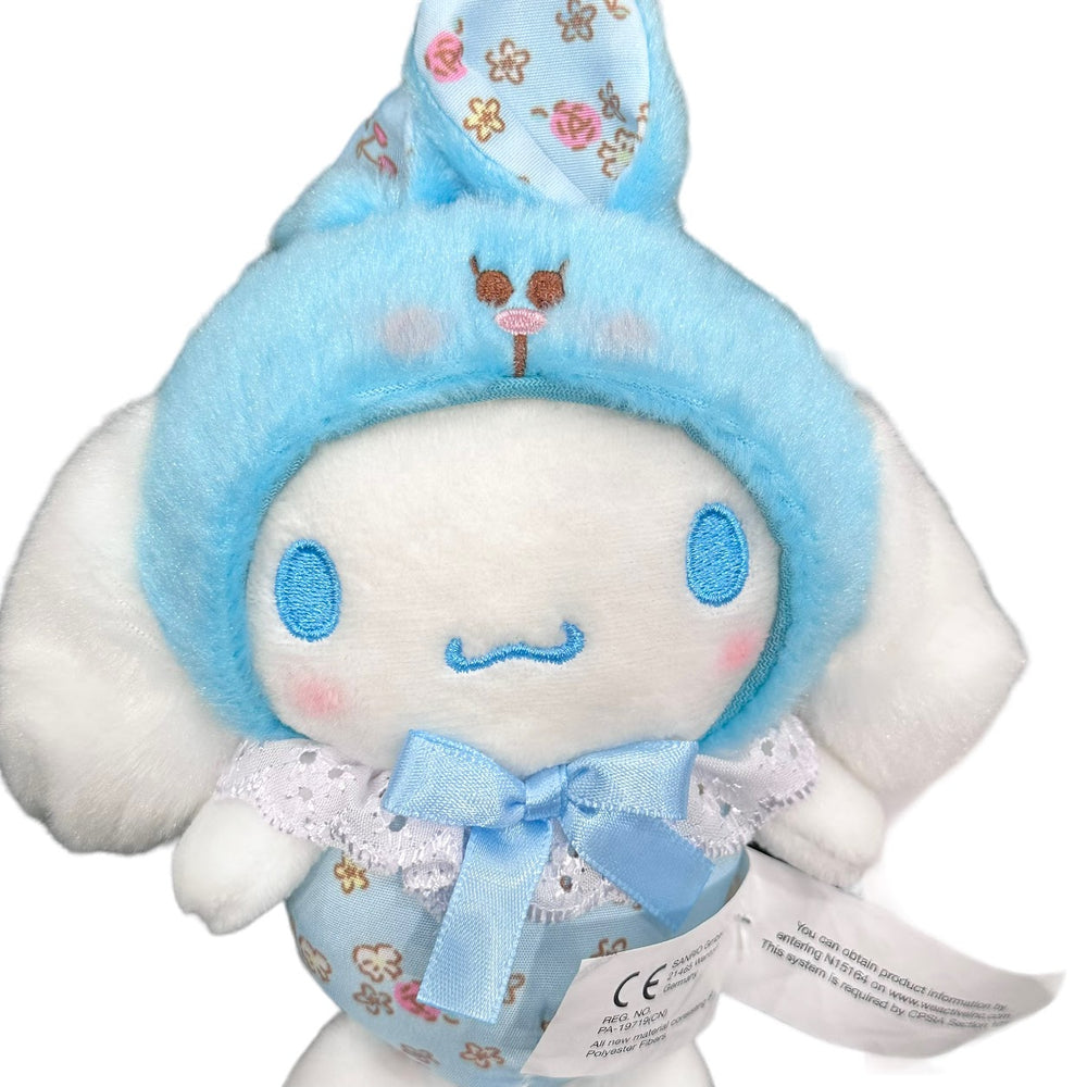 Cinnamoroll "Flower Bunny" Mascot Clip-On Plush