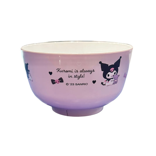 Kuromi Plastic Bowl