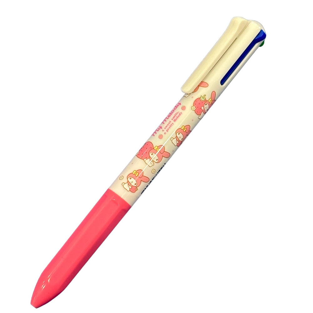 Sanrio Milky Change 4-Color Ballpoint Pen (My Melody All Over Pattern)