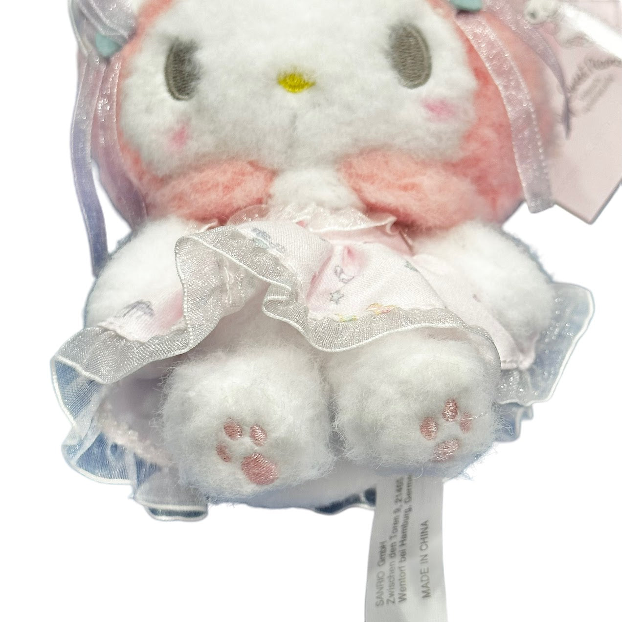My Melody "MRNG" Mascot Plush Keychain