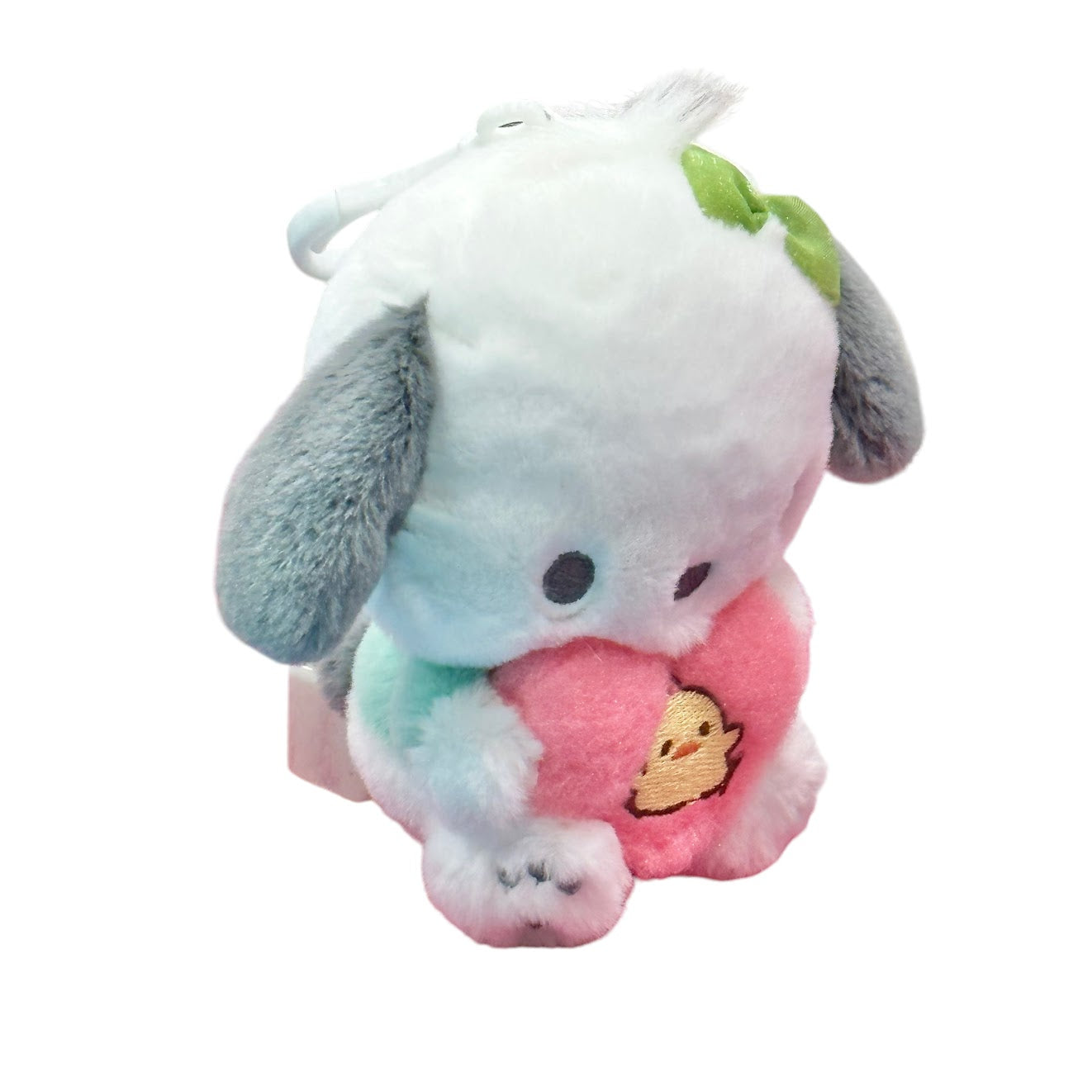 Pochacco "Heart" Mascot Clip On Plush