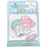 Little Twin Stars "Lovely Patch" Sticker