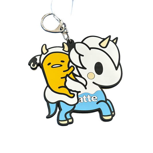 tokidoki x Gudetama Mirror w/ Keychain