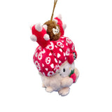 tokidoki x Hello Kitty "Hedgehog" Christmas Mascot Ornament Plush