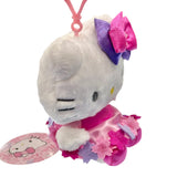 Hello Kitty "Sakura Dress" Clip on Mascot Keychain