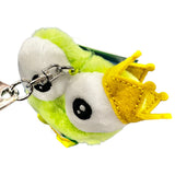 Keroppi "Crown" Mascot Plush Keychain