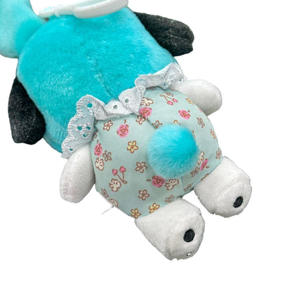 Pochacco "Flower Bunny" Mascot Clip-On Plush