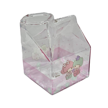 Little Twin Stars Glass Milk Carton [LIMIT]