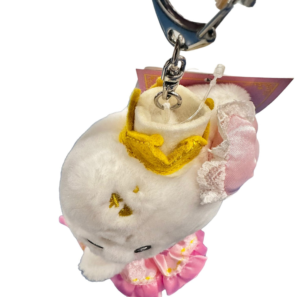 Hello Kitty "Crown" Mascot Plush Keychain
