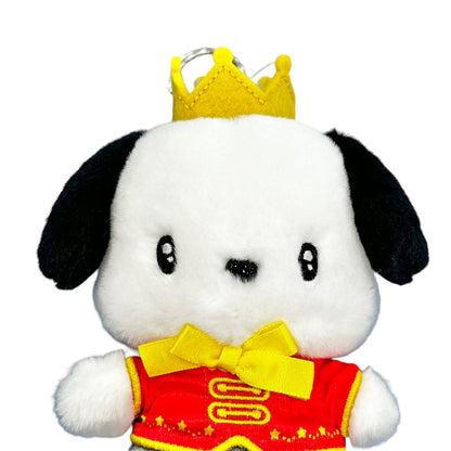 Pochacco "Crown" Mascot Plush Keychain