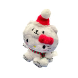 Hello Kitty "White Polar Bear" Mascot Plush Ornament