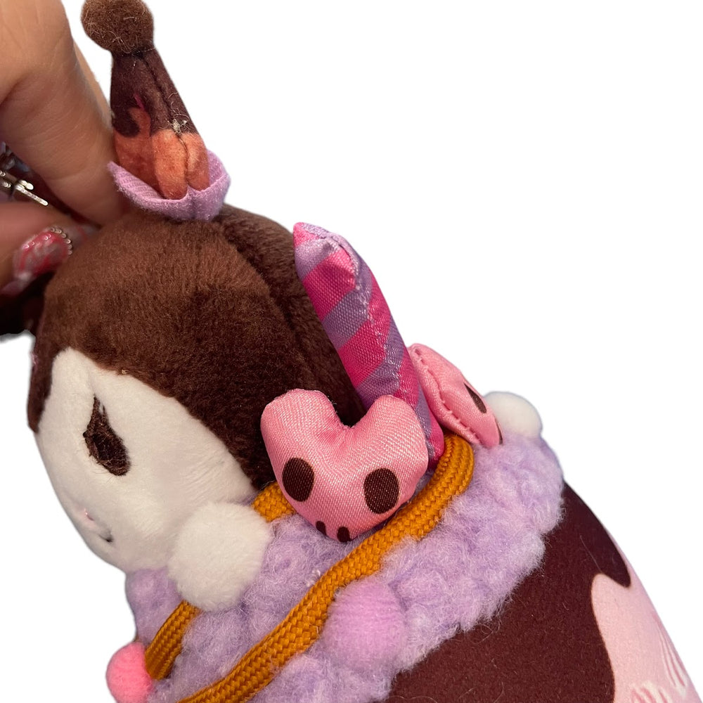 Kuromi "Parfait" Keychain w/ Mascot