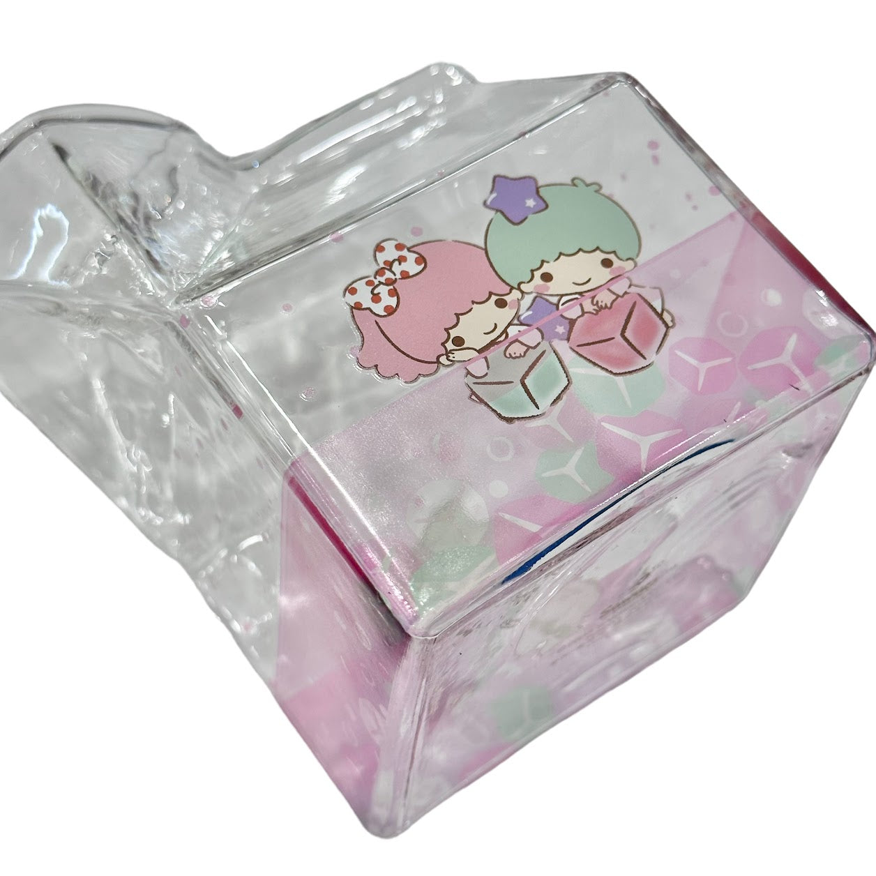 Little Twin Stars Glass Milk Carton [LIMIT]