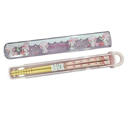My Melody Chopsticks in Case