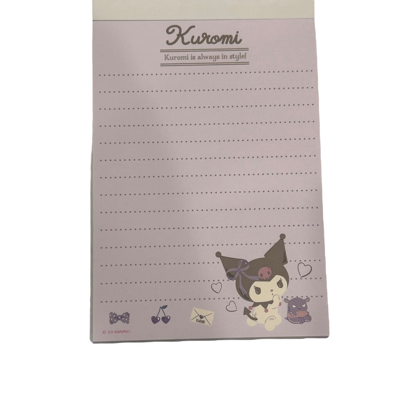 Kuromi 8-Design Memo Pad