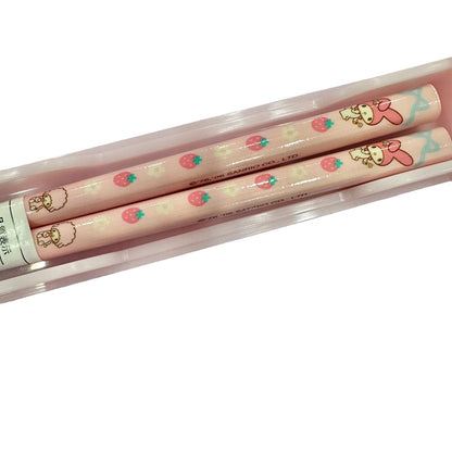 My Melody Chopsticks in Case