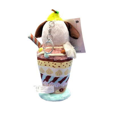 Pochacco "Parfait" Keychain w/ Mascot