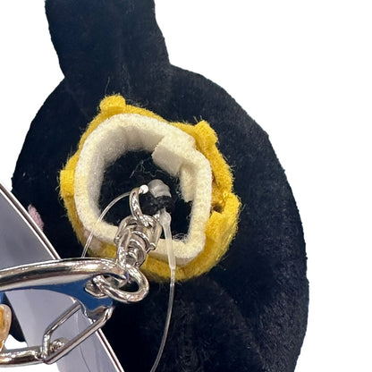 Kuromi "Crown" Mascot Plush Keychain