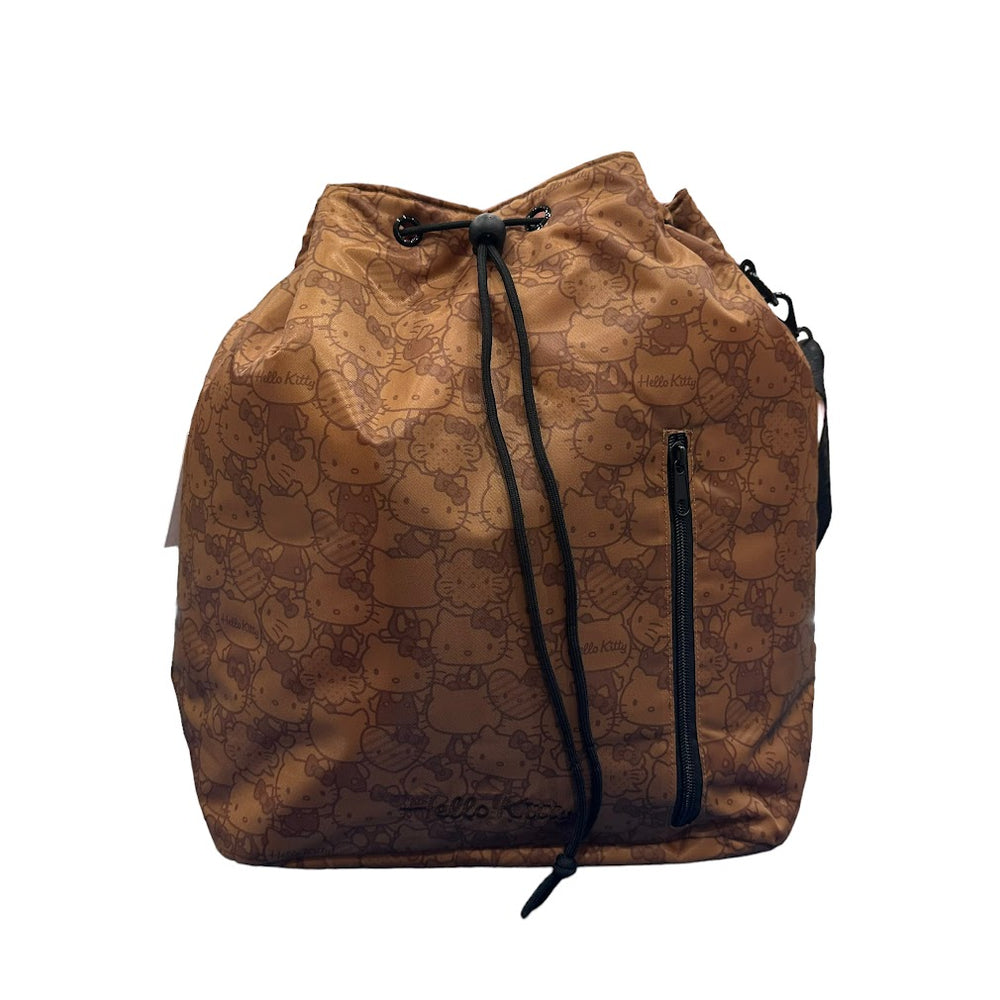 Hello Kitty "Brown Pose" Shoulder Tote Bag
