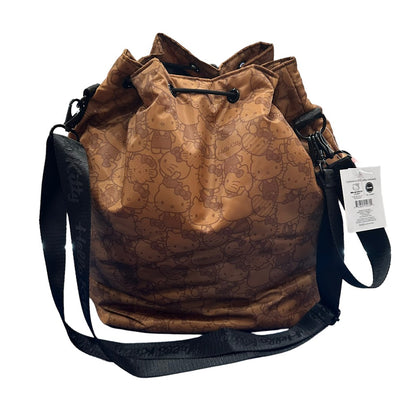 Hello Kitty "Brown Pose" Shoulder Tote Bag