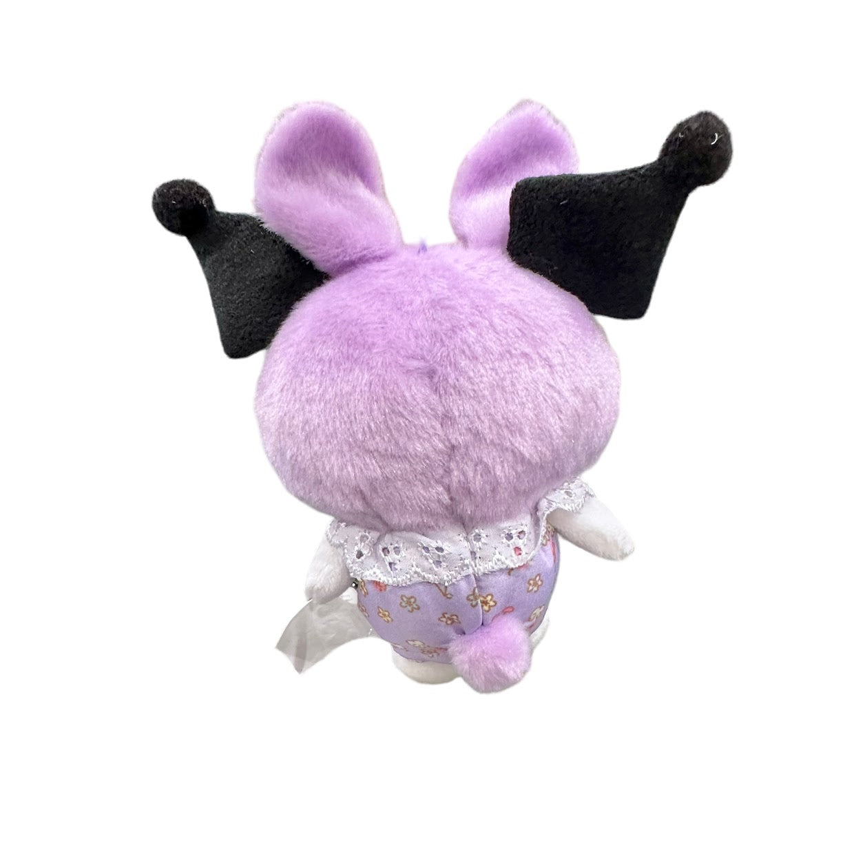 Kuromi "Flower Bunny" Mascot Clip-On Plush